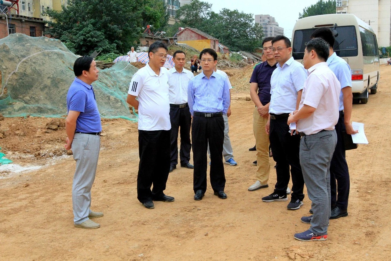朱龙率队督查棚改及市政重点项目工作_相山区人民政府