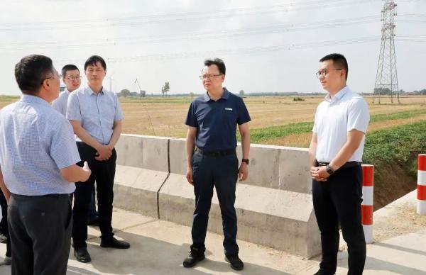 蒋曦调研高标准农田建设工作